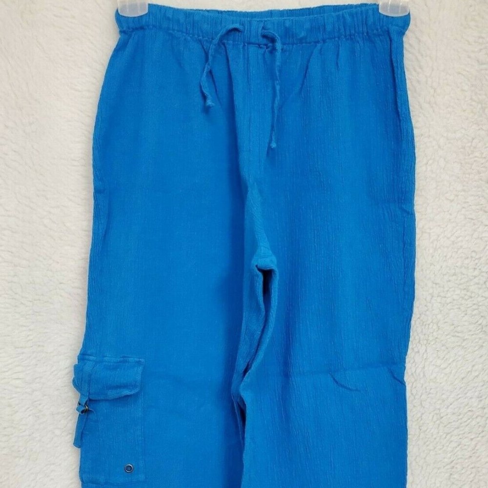 Chico's Blue Capri Pants Size 1 M